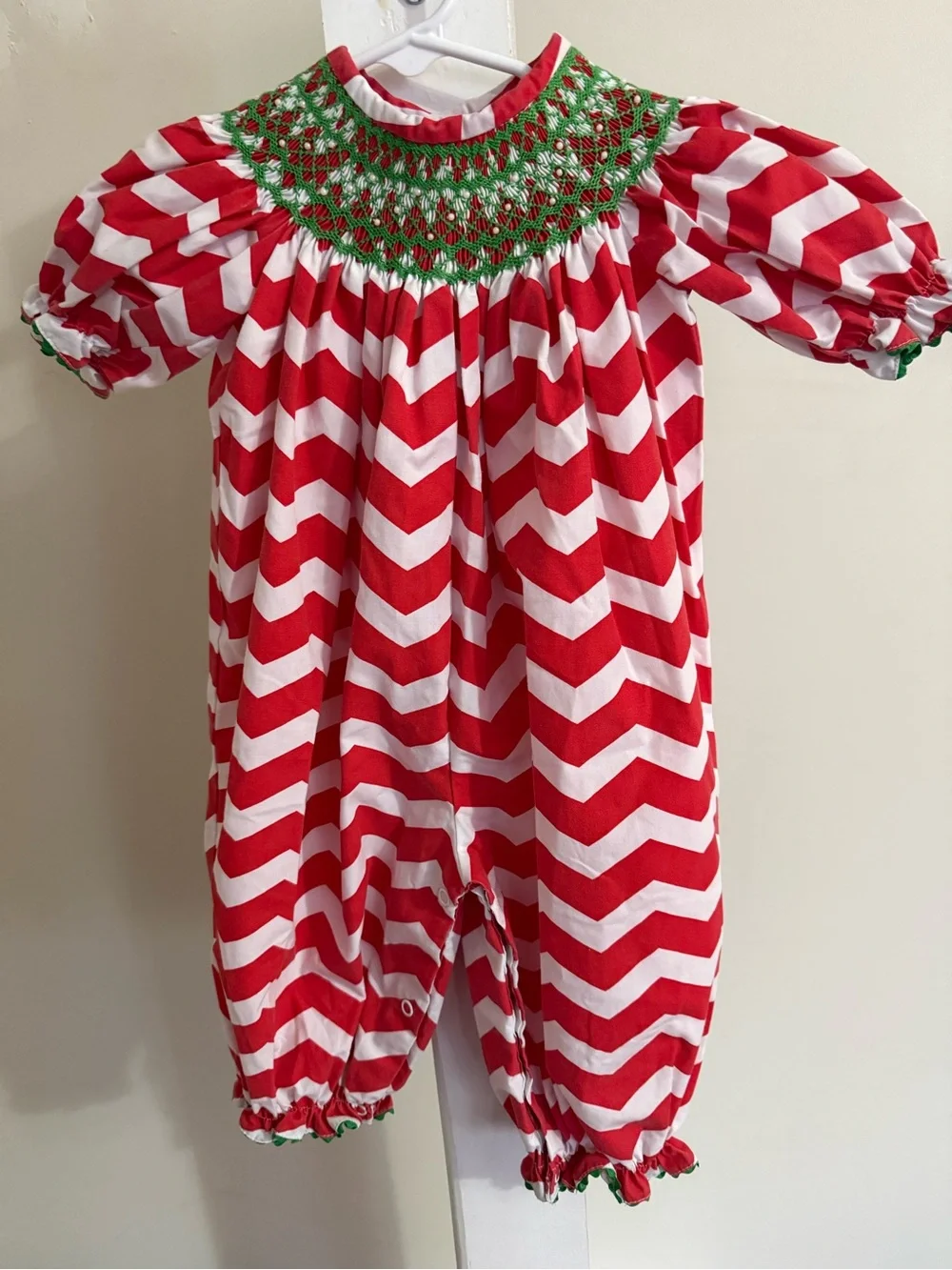Stelly Belly Smocked Bubble Romper
